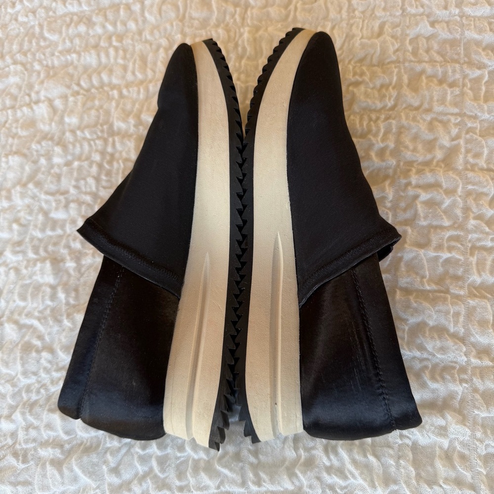 Pedro Garcia Otylia Satin Platform Sneakers EU39.5 - Picture 5 of 14